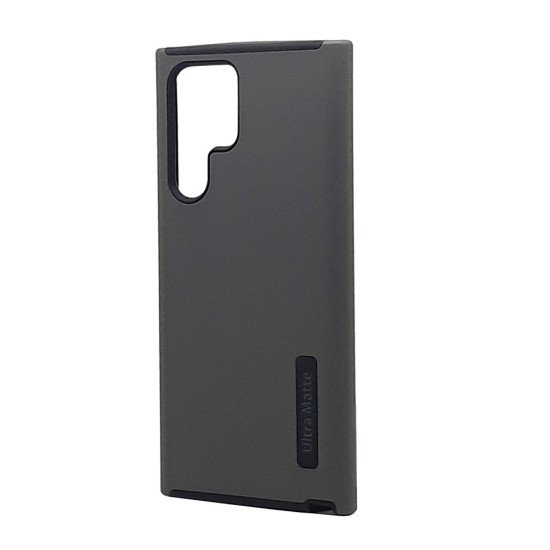 Ultra Matte Hybrid Case For Samsung S23 Ultra (grey) Ultra Matte Hybrid Case For Samsung S23 Ultra (grey)