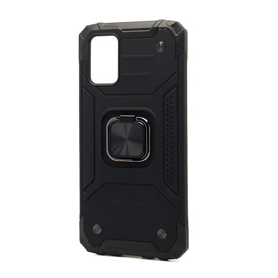 Armor Hybrid Case w/ Kickstand for Samsung Galaxy A02S, A025 (black) Armor Hybrid Case w/ Kickstand for Samsung Galaxy A02S, A025 (black)