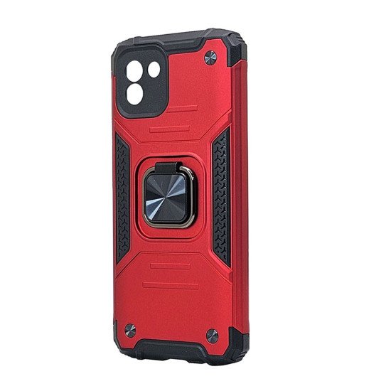 Armor Hybrid Case w/ Kickstand for Samsung Galaxy A03 (red) Armor Hybrid Case w/ Kickstand for Samsung Galaxy A03 (red)