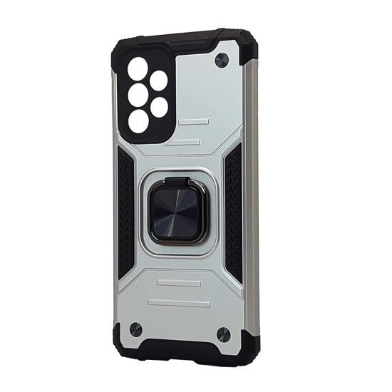 Armor Hybrid Case w/ Kickstand for Samsung Galaxy A33 5G (silver) Armor Hybrid Case w/ Kickstand for Samsung Galaxy A33 5G (silver)
