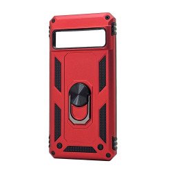 Armor Hybrid Case w/ Kickstand for Google Pixel 8 Pro (red)