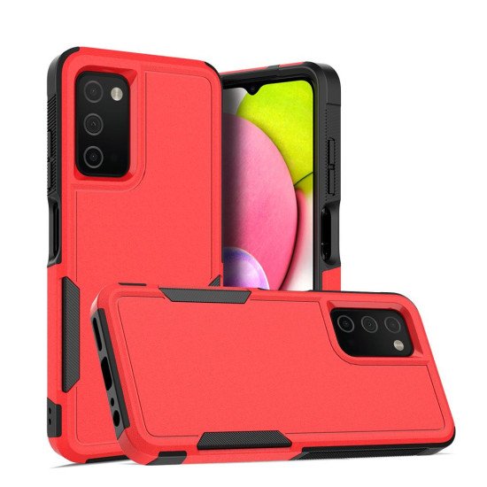 Traveler Hybrid Case For Samsung Galaxy A06 (red) Traveler Hybrid Case For Samsung Galaxy A06 (red)