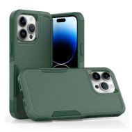 Traveler Hybrid Case For iPhone 13 /14 (green)