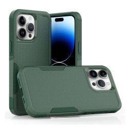 Traveler Hybrid Case For iPhone 13 /14 (green)