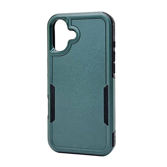 Traveler Hybrid Case For iPhone 16 Plus (green) Traveler Hybrid Case For iPhone 16 Plus (green)