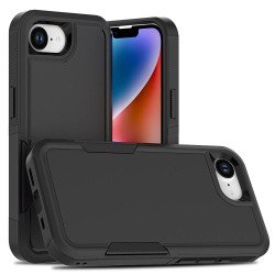 Traveler Hybrid Case For iPhone 16E / SE4 (black)
