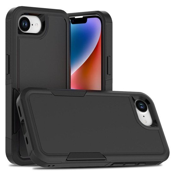 Traveler Hybrid Case For iPhone 16E / SE4 (black) Traveler Hybrid Case For iPhone 16E / SE4 (black)