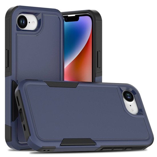 Traveler Hybrid Case For iPhone 16E / SE4 (navy) Traveler Hybrid Case For iPhone 16E / SE4 (navy)