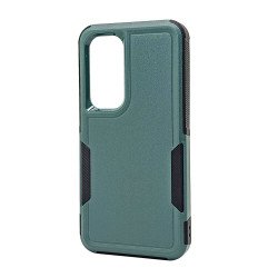 Traveler Hybrid Case For Samsung S24 FE (green)