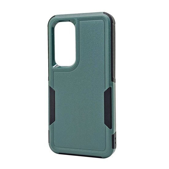 Traveler Hybrid Case For Samsung S24 FE (green) Traveler Hybrid Case For Samsung S24 FE (green)
