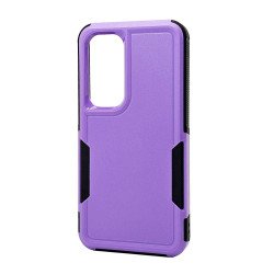 Traveler Hybrid Case For Samsung S24 FE (purple)