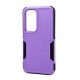 Traveler Hybrid Case For Samsung S24 FE (purple) Traveler Hybrid Case For Samsung S24 FE (purple)