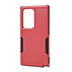 Traveler Hybrid Case For Samsung S25 Ultra (red)