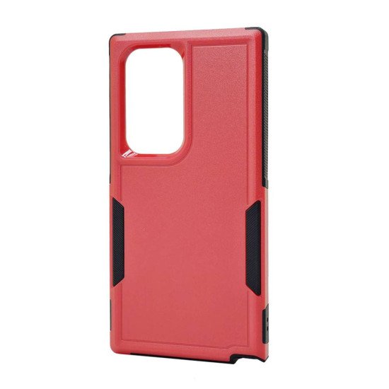Traveler Hybrid Case For Samsung S25 Ultra (red) Traveler Hybrid Case For Samsung S25 Ultra (red)