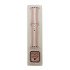 Stripe Silicone Band & Snap-on Case For iWatch 4/5/6 40mm (rose gold)