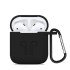 Silicone Case For Airpod 1/2 (black)