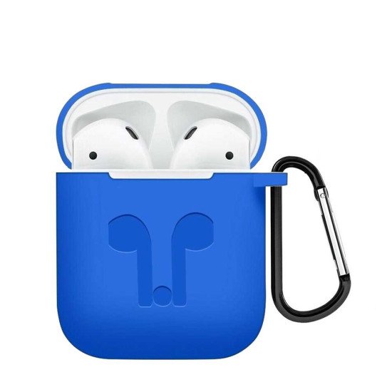 Silicone Case For Airpod 1/2 (blue) Silicone Case For Airpod 1/2 (blue)