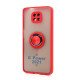 TPU Case w/ Magnetic Ring for Moto G Power 2021 (red) TPU Case w/ Magnetic Ring for Moto G Power 2021 (red)