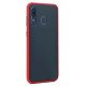 Heavy Duty Matte Clear Case for Samsung Galaxy A20 / A30 (red) Heavy Duty Matte Clear Case for Samsung Galaxy A20 / A30 (red)
