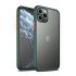 Heavy Duty Matte Clear Case for iPhone 12 Mini (green)