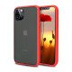 Heavy Duty Matte Clear Case for iPhone 12 Mini (red) Heavy Duty Matte Clear Case for iPhone 12 Mini (red)
