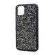 Heavy Duty TPU Glitter Case For iPhone 12 Pro Max (black) Heavy Duty TPU Glitter Case For iPhone 12 Pro Max (black)