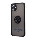 TPU Case w/ Magnetic Ring for Samsung A04E (black) TPU Case w/ Magnetic Ring for Samsung A04E (black)