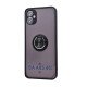 TPU Case w/ Magnetic Ring for Samsung A05 4G (black)