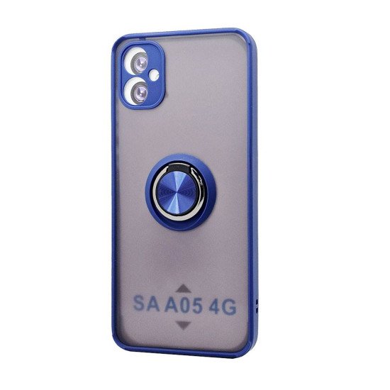 TPU Case w/ Magnetic Ring for Samsung A05 4G (blue) TPU Case w/ Magnetic Ring for Samsung A05 4G (blue)