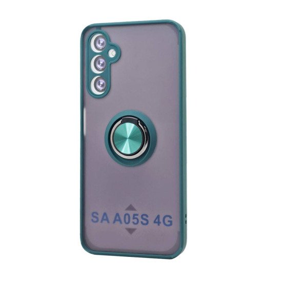 TPU Case w/ Magnetic Ring for Samsung A05S 4G (green) TPU Case w/ Magnetic Ring for Samsung A05S 4G (green)