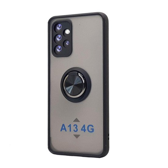TPU Case w/ Magnetic Ring for Samsung A13 4G (black) TPU Case w/ Magnetic Ring for Samsung A13 4G (black)