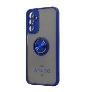 TPU Case w/ Magnetic Ring for Samsung A14 5G (blue)