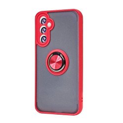 TPU Case w/ Magnetic Ring for Samsung A16 5G (red)