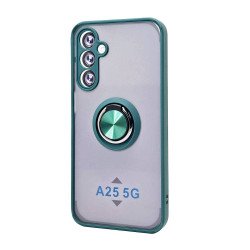 TPU Case w/ Magnetic Ring for Samsung A25 5G (green)