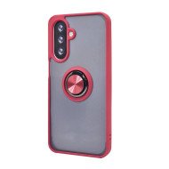 TPU Case w/ Magnetic Ring for Samsung A26 5G (red)