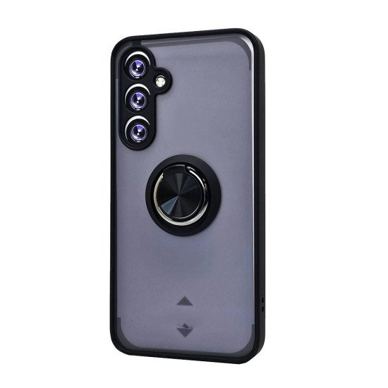 TPU Case w/ Magnetic Ring for Samsung A55 5G (black) TPU Case w/ Magnetic Ring for Samsung A55 5G (black)
