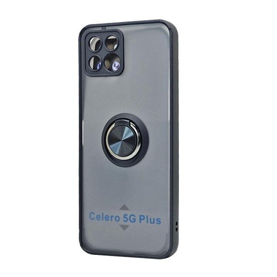 TPU Case w/ Magnetic Ring for Boost Celero 5G Plus (black) TPU Case w/ Magnetic Ring for Boost Celero 5G Plus (black)