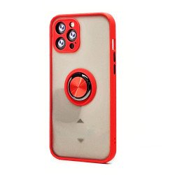 TPU Case w/ Magnetic Ring for iPhone 11 Pro Max (red)