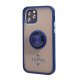 TPU Case w/ Magnetic Ring for iPhone 12 / 12 Pro (blue) TPU Case w/ Magnetic Ring for iPhone 12 / 12 Pro (blue)