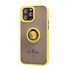 TPU Case w/ Magnetic Ring for iPhone 13 Pro (yellow)