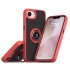 TPU Case w/ Magnetic Ring for iPhone 16E / SE4 (red)