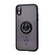 TPU Case w/ Magnetic Ring for iPhone XR (black) TPU Case w/ Magnetic Ring for iPhone XR (black)