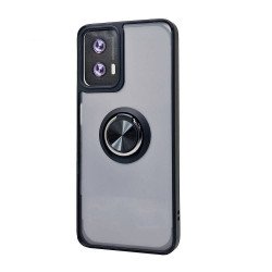 TPU Case w/ Magnetic Ring for Moto Edge 2024 (black)