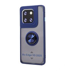 TPU Case w/ Magnetic Ring for Moto Edge 2025 (blue)
