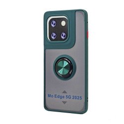 TPU Case w/ Magnetic Ring for Moto Edge 2025 (green)