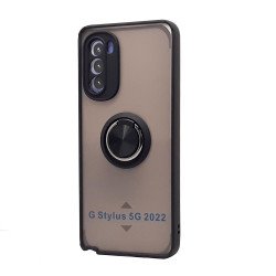 TPU Case w/ Magnetic Ring for Moto G Stylus 5G 2022 (black)