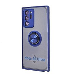 TPU Case w/ Magnetic Ring for Samsung Note 20 Ultra (blue)