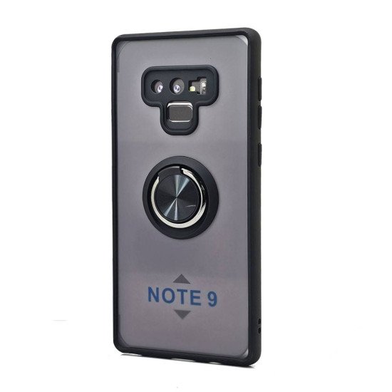 TPU Case w/ Magnetic Ring for Samsung Note 9 (black) TPU Case w/ Magnetic Ring for Samsung Note 9 (black)