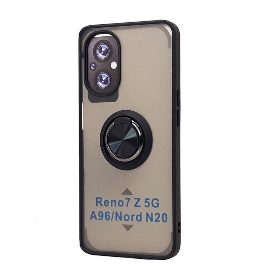 TPU Case w/ Magnetic Ring for One Plus Nord N20 5G (black) TPU Case w/ Magnetic Ring for One Plus Nord N20 5G (black)