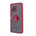 TPU Case w/ Magnetic Ring for Revvl 7 5G Pro (red)